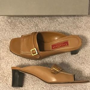 Cole Haan Leather Slides
